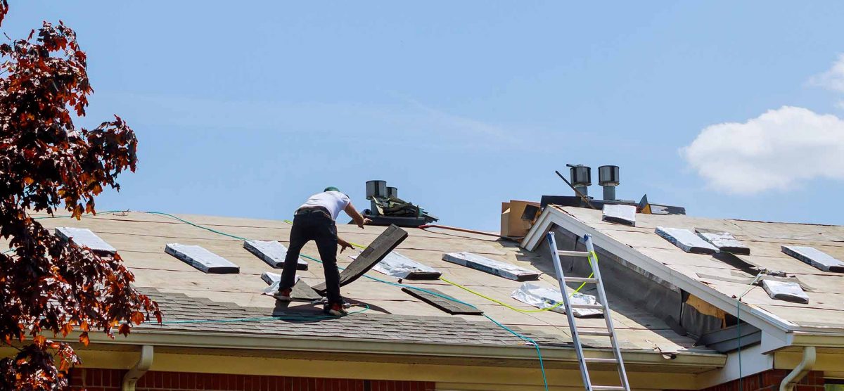 How do you prepare for a new roof?